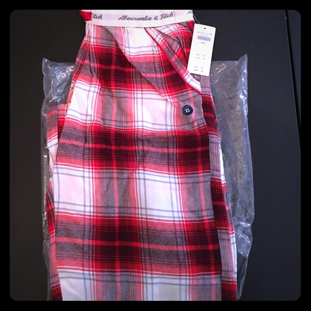 A&F pajama bottoms