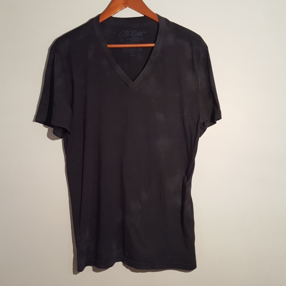 Bc Ethic black v-neck t-shirt, 100% Cotton