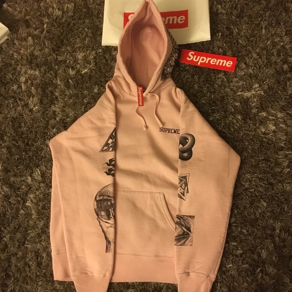 Supreme x mc shop escher hoodie