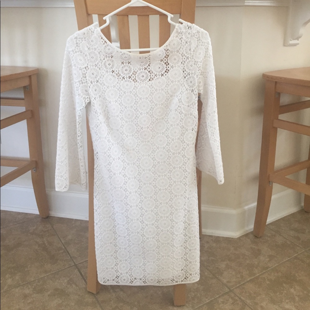 White lilly Pulitzer dress