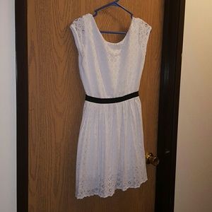 White dress