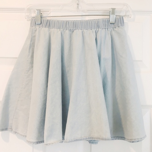 Brandy Melville Dresses & Skirts - CLOSET CLOSING Brandy Melville Denim Circle Skirt