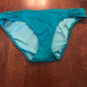 Teal Victoria Secret swim bottoms