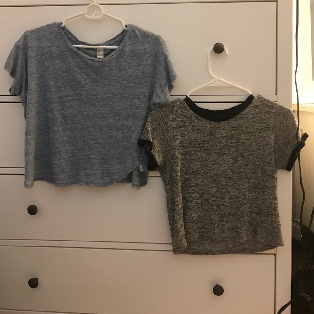 Two mid stomach tshirt