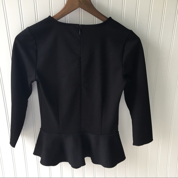 CLOSING FRIDAY •Ann Taylor• Peplum Top - Picture 3 of 6
