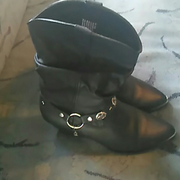 Pig skin Dingo cowboy boots - Picture 1 of 2