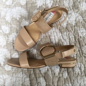 NWT Nurture brand nude sandals, size 8