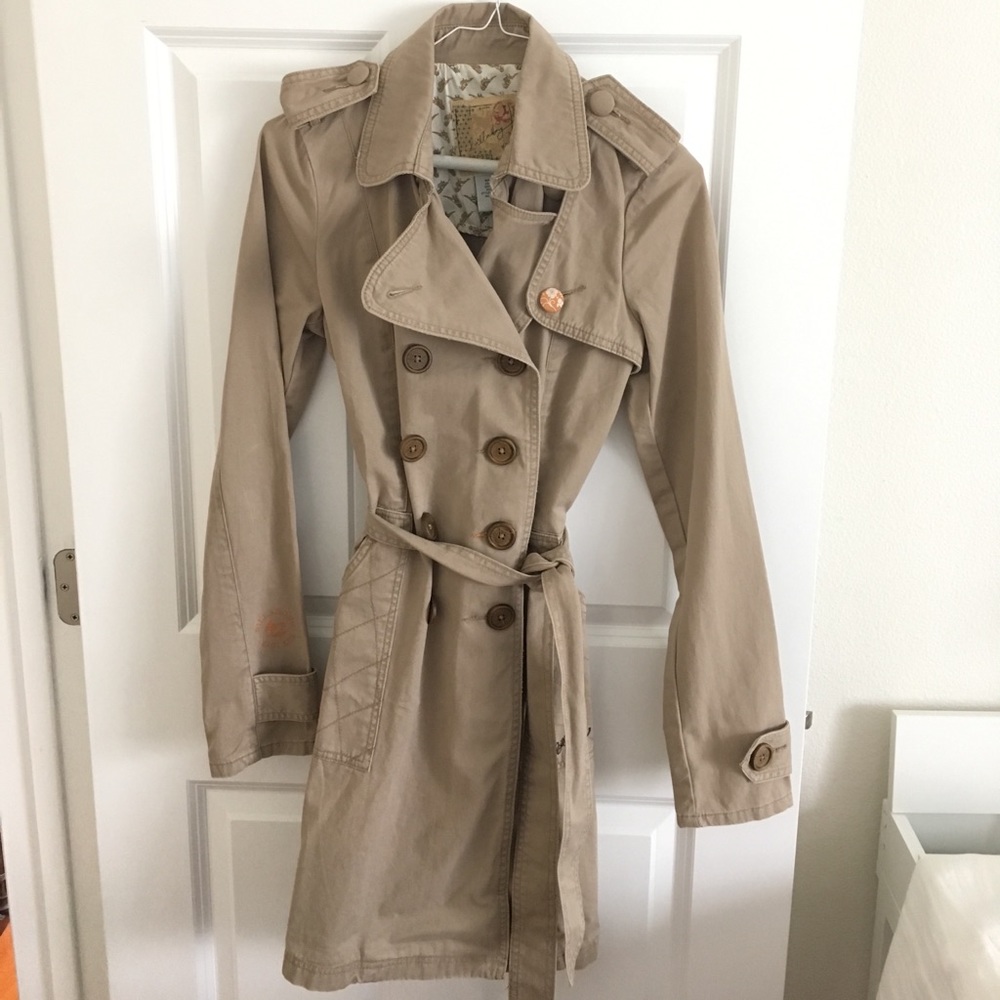 Spring trench coat