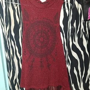High neck tank top