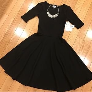 Solid Black Nicole Dress