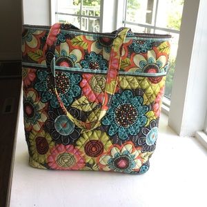 Vera Bradley Tote in Flower Shower