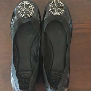 Black Tory Burch flats