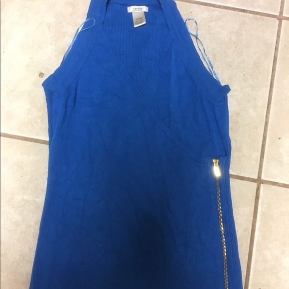 Cache Blue top - Picture 1 of 4