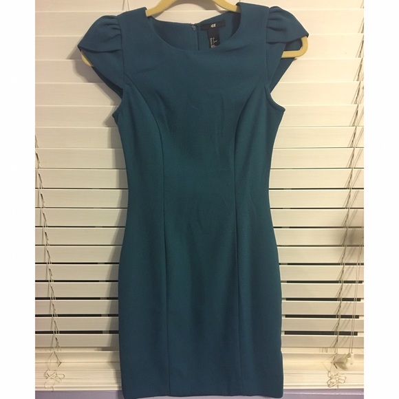 h&m green bodycon dress COS NWT $120 Green Sleeveless High Neck Pullover Stretch Mini Bodycon – Brie main image 1