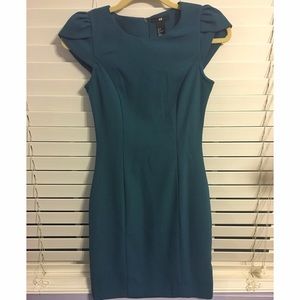 Green teal H&M Bodycon Dress