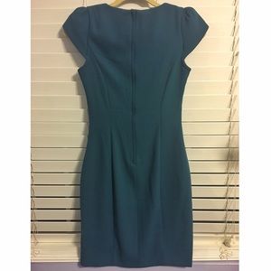 H&M | Dresses | Green Teal Hm Bodycon Dress | Poshmark