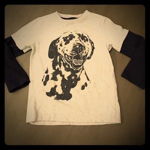 Gymboree 5 Dalmatian shirt