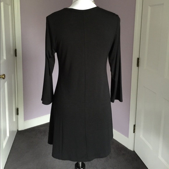 NWT Soft Surroundings Keyhole Tunic, Black, Small - Picture 4 of 6