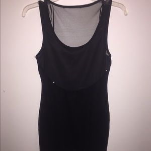Black Sequins Dress