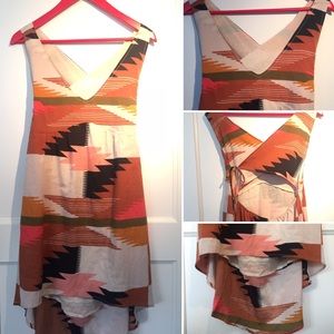 Billabong back-wrap dress. Billabong back-wrap dress.