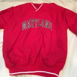 Maryland windbreaker sweatshirt