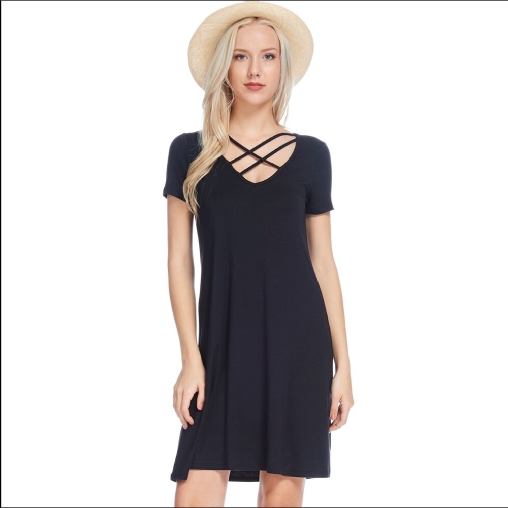 Bellino crisscross dress
