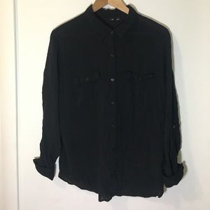 Black Button Down Shirt