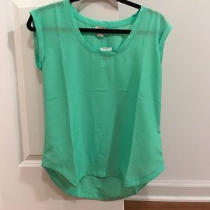 J.Crew Factory cap sleeve blouse
