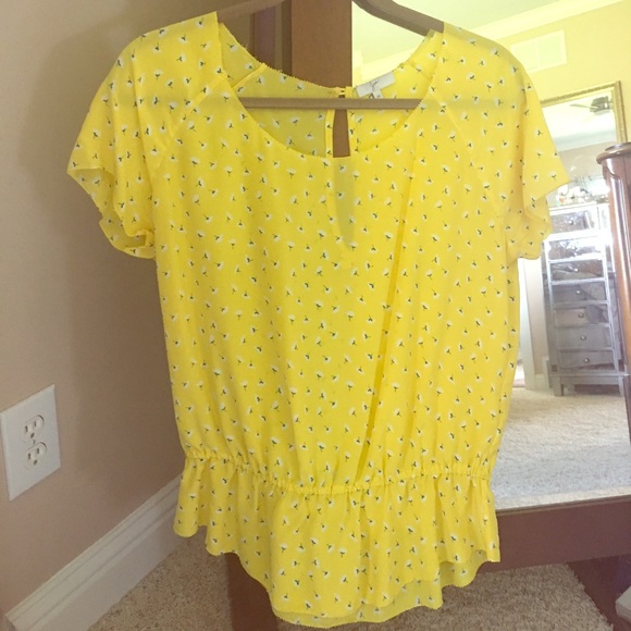 Joie Tops - Joie perfect yellow top