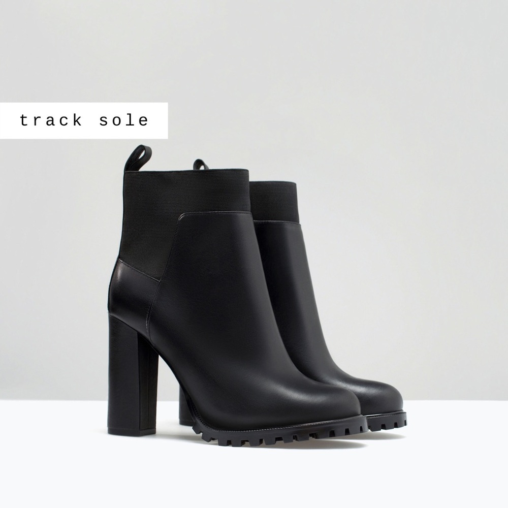 Zara Heeled Ankle Boots