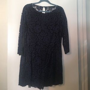 ZARA Navy + Black one piece Romper