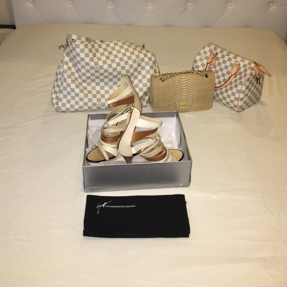Gorgeous Guiseppe Zanotti Multi strap Stilettos - Picture 1 of 4