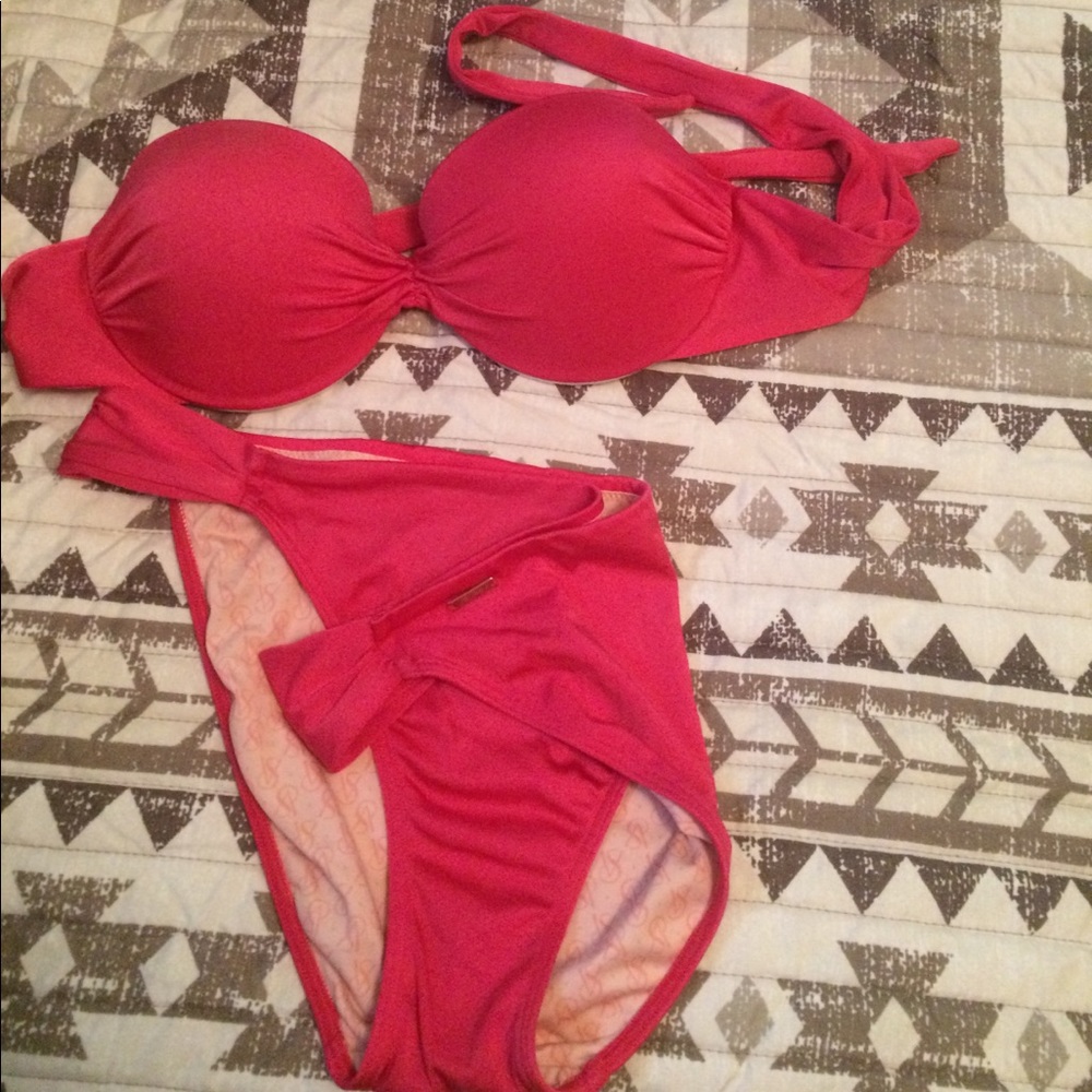 Pink Victoria Secret bikini