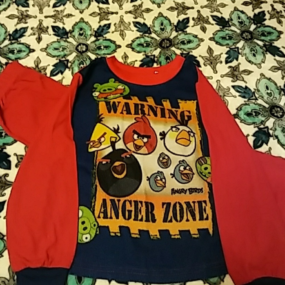 Angry Bird pajamas