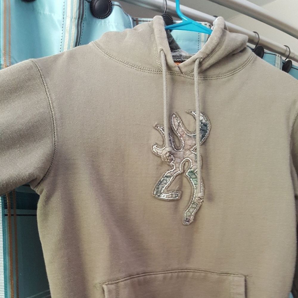 Browning sweat shirt men's small