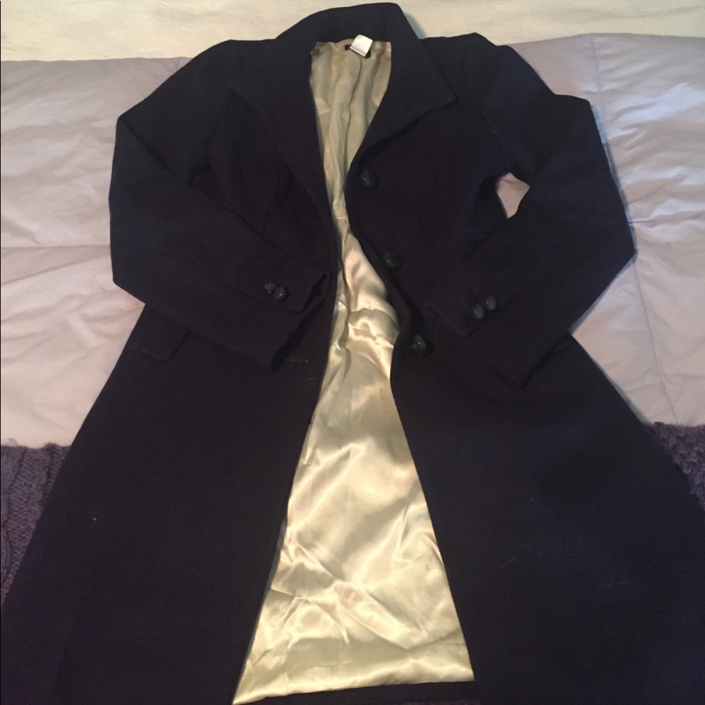 Jcrew wool navy jacket
