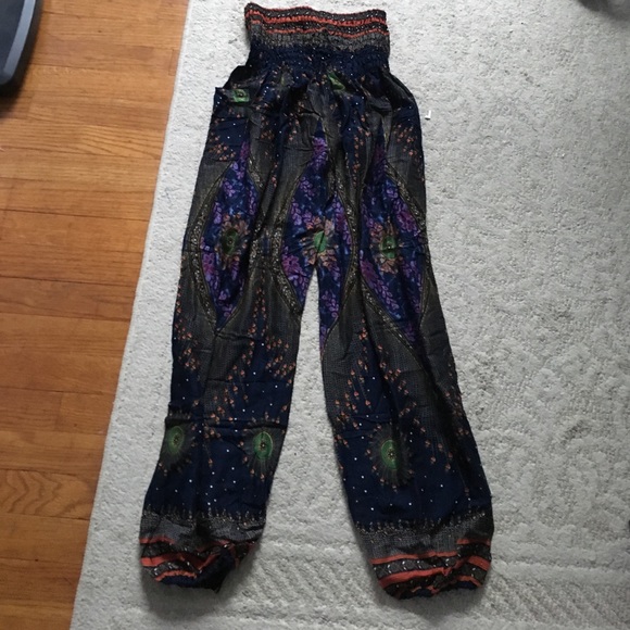 bohemian island Pants - Bohemian island harem pants