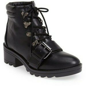 Topshop chunky combat boots