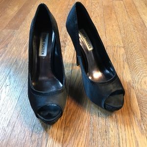 Steve Madden Heels with Rhinestones on Toes