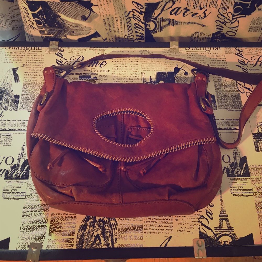 Lucky Brand leather cross body