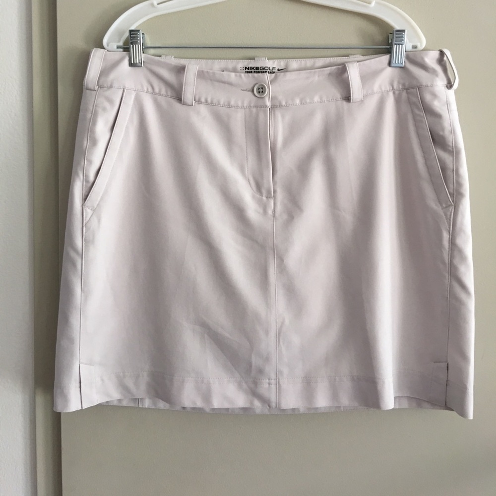 Nike khaki golf skort
