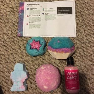 Bath bombs and fairy dust💕