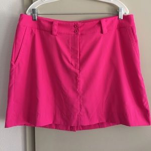 Nike hot pink golf skort size 14