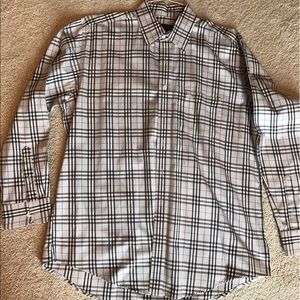Burberry men's large shirt