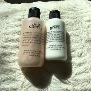 Philosophy shower gel and lotion