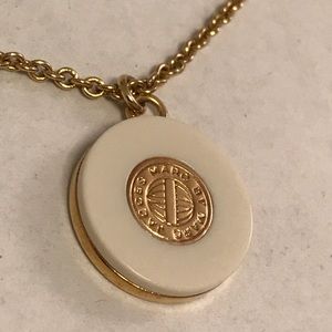 MBMJ • Gold and White Coin Necklace