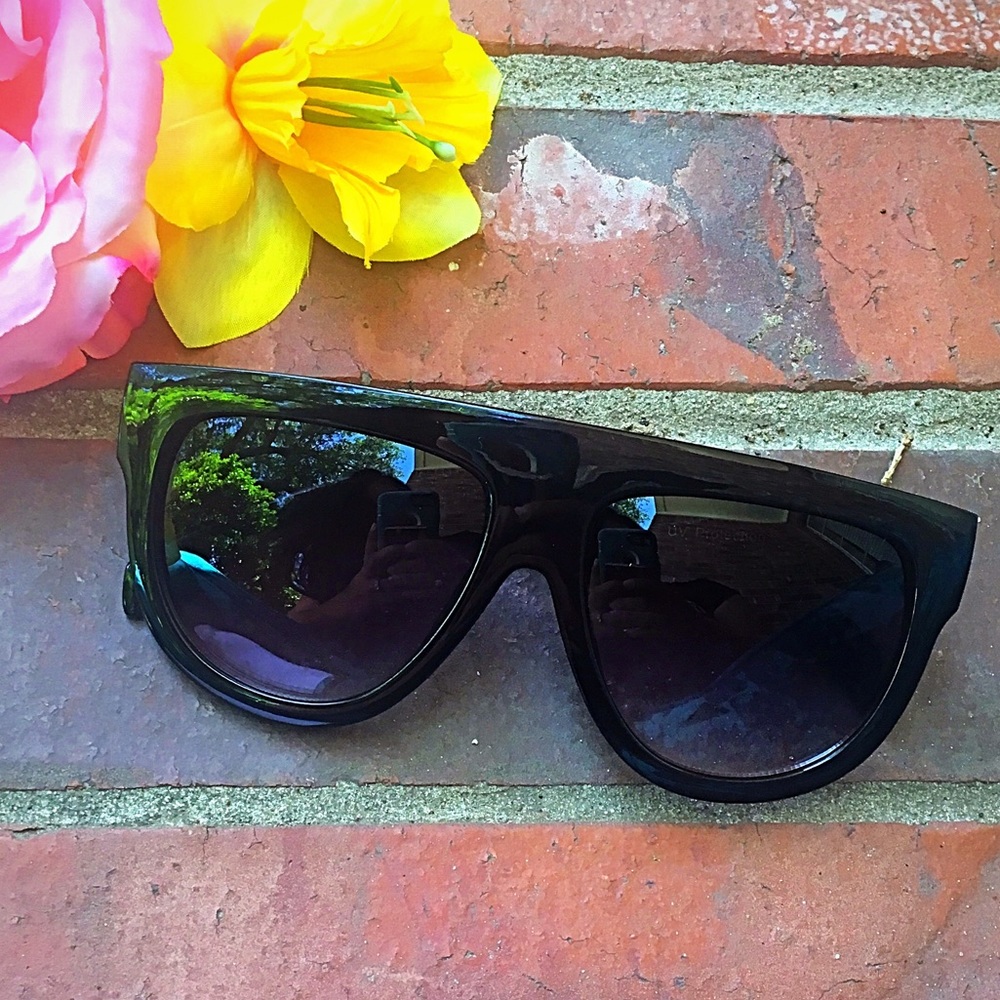 "Daaamn Gina" Flat Top Aviators - Picture 2 of 3