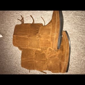 Original Minnetonka Fringe Boots