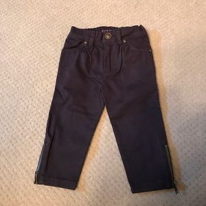 egg baby dark gray jeans