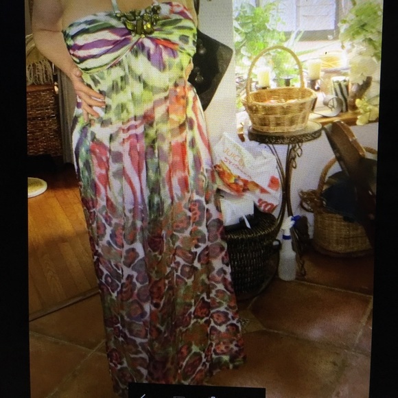 Boston Proper by Muse maxi dress size 6-8 - Picture 5 of 6